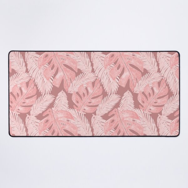 Item preview, Tropical Monstera Leaf Pattern Pink Hues designed and sold by Julie Erin Designs.