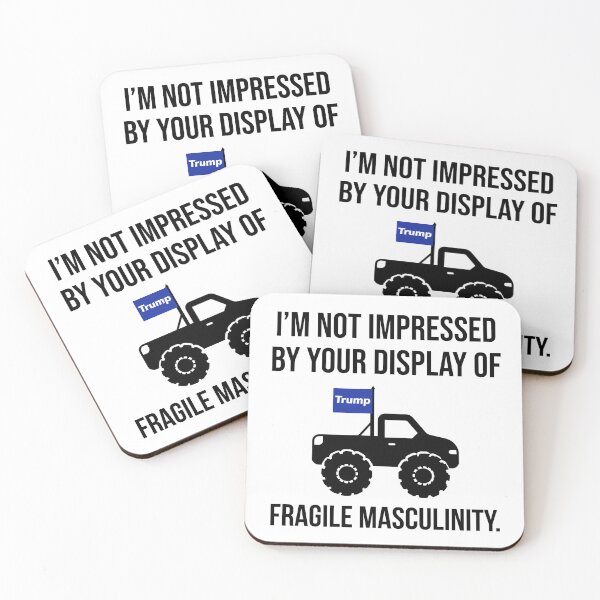 Item preview, This truck is a display of fragile masculinity  designed and sold by Rachel the Artist .