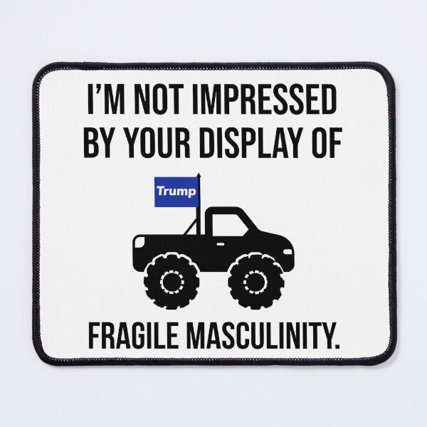 Item preview, This truck is a display of fragile masculinity  designed and sold by Rachel the Artist .