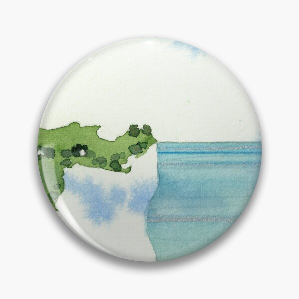 Item preview, White cliffs at St Margaret's with clouds in chalk  designed and sold by Hayley Holliday.
