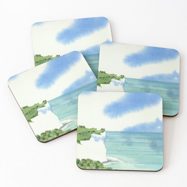 Item preview, White cliffs at St Margaret's with clouds in chalk  designed and sold by Hayley Holliday.