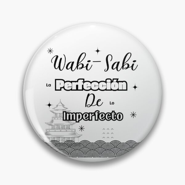 Item preview, Wabi sabi the perfección of the imperfect quote for work designed and sold by CachoGlorious.