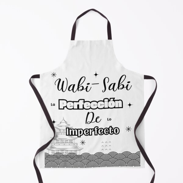 Item preview, Wabi sabi the perfección of the imperfect quote for work designed and sold by CachoGlorious.
