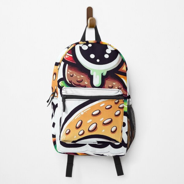 Item preview, Cute Cartoon Hamburger "Borgir" designed and sold by Zestpond.