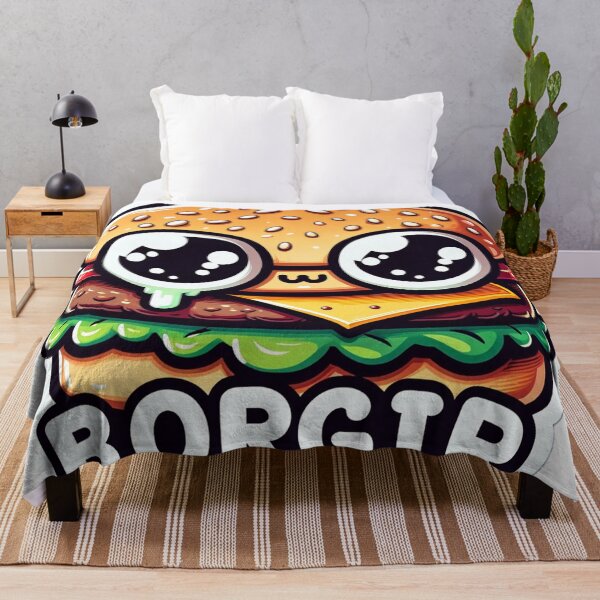 Item preview, Cute Cartoon Hamburger "Borgir" designed and sold by Zestpond.
