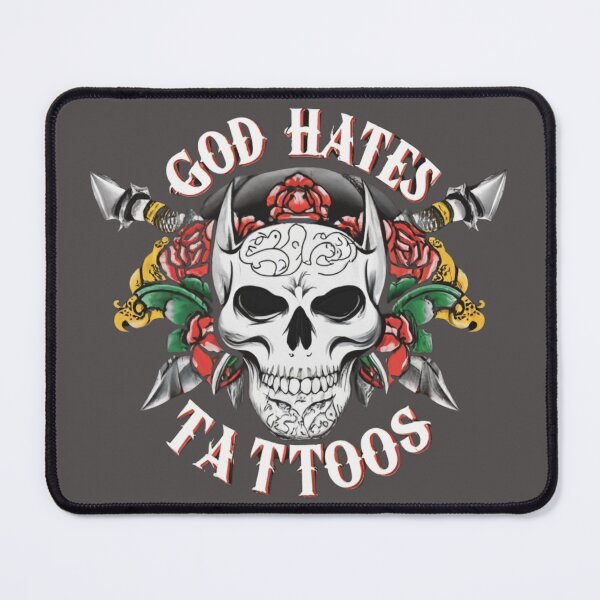 Item preview, God hates tattoos - What Does the Bible Say about Tattoos? designed and sold by Superdealkoeln.