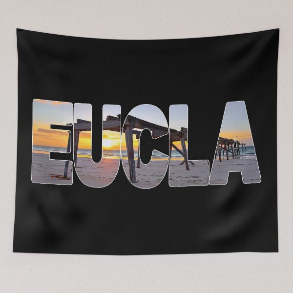Item preview, EUCLA - Jetty Ruins Western Australia Sunrise designed and sold by Adam Gormley.
