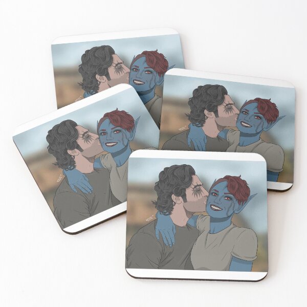 Item preview, Vilkas and The Dragonborn designed and sold by NooklingPosting.
