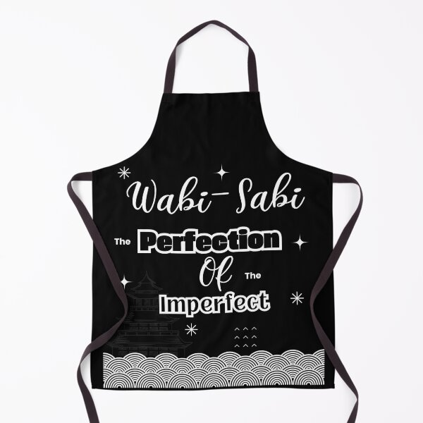 Item preview, Wabi sabi the perfección of the imperfect quote for philosophy lovers designed and sold by CachoGlorious.