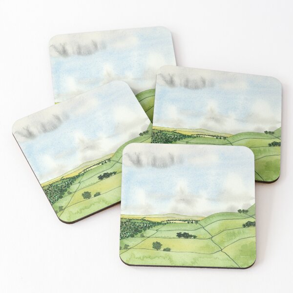Item preview, Redmire view down to the valley designed and sold by Hayley Holliday.