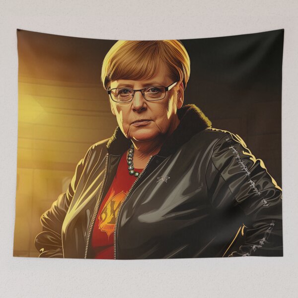 Item preview, Angela Merkel | Hip Hop style designed and sold by ComicsFactory.