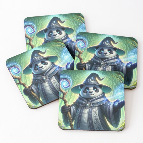 Item preview, Magical Panda Wizard designed and sold by Zestpond.