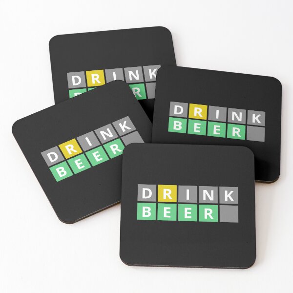 Item preview, Drink Beer Fun Words designed and sold by soapblossom.