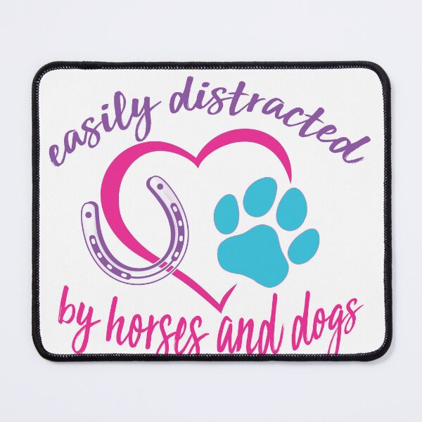 Item preview, Easily Distracted by Dogs and Horses designed and sold by nyhhhh.
