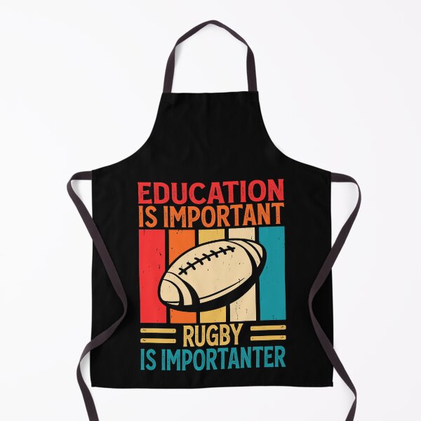 Item preview, Education Is Important Rugby Is Importanter For Rugby Lovers - Funny Rugby Player Vintage designed and sold by naworas.