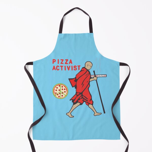 Item preview, Pizza (peace) activist designed and sold by young-roshi.