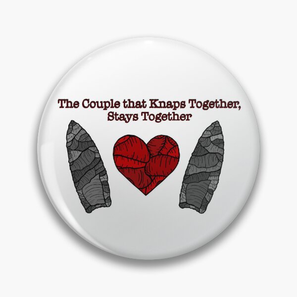 Item preview, Flint Knapping Love (Color) designed and sold by Trowel-Tales.