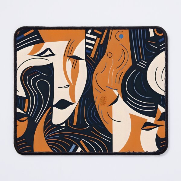 Item preview, Funky Retro Poster - Abstract Unique Artwork designed and sold by KertuCreates.