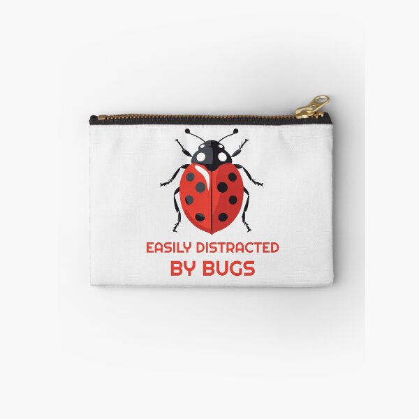 Item preview, Easily distracted by bugs - ladybug designed and sold by twisted-dot.
