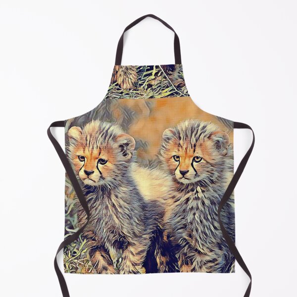 Item preview, Adorable Baby Cheetahs - Dark Background designed and sold by TGAL2.