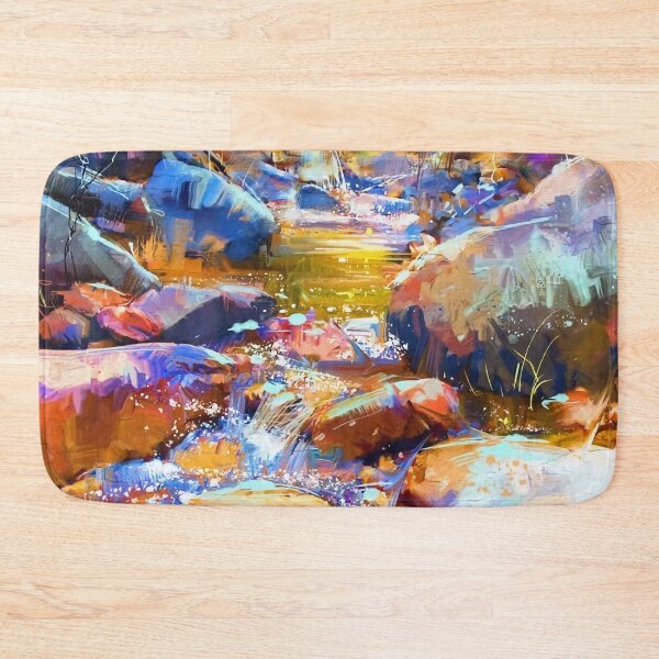 Item preview, Beautiful Waterfall, colorful, abstract, trippy designed and sold by clon-dot-net.