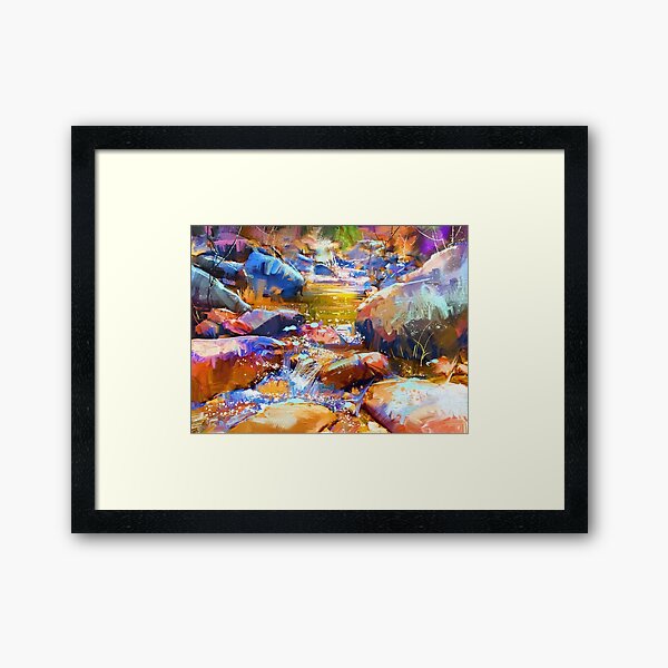 Item preview, Beautiful Waterfall, colorful, abstract, trippy designed and sold by clon-dot-net.
