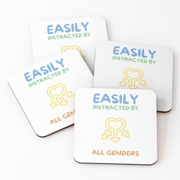 Item preview, Easily distracted by all genders designed and sold by Gilpro Designs.