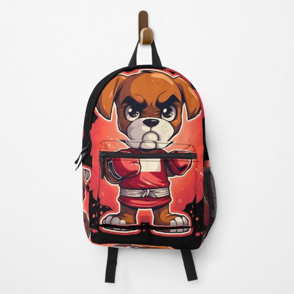 Item preview, Funny boxer dog breed with boxing gloves illustration designed and sold by NBSStore.