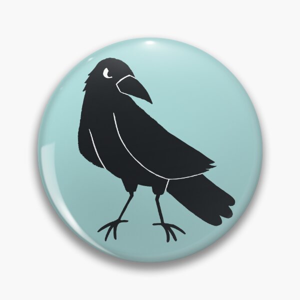 Item preview, "Think Twice" Crow Looks on in Anger designed and sold by cj sketches.
