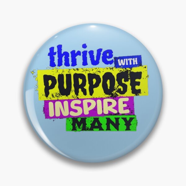 Item preview, thrive with purpose inspire many designed and sold by jonmobo.