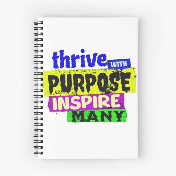 Item preview, thrive with purpose inspire many designed and sold by jonmobo.