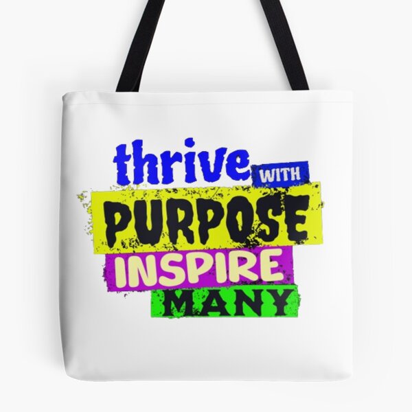 Item preview, thrive with purpose inspire many designed and sold by jonmobo.