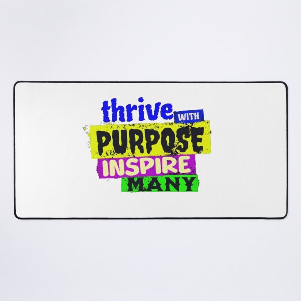 Item preview, thrive with purpose inspire many designed and sold by jonmobo.