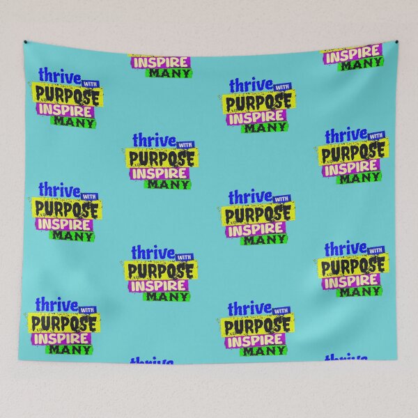 Item preview, thrive with purpose inspire many designed and sold by jonmobo.
