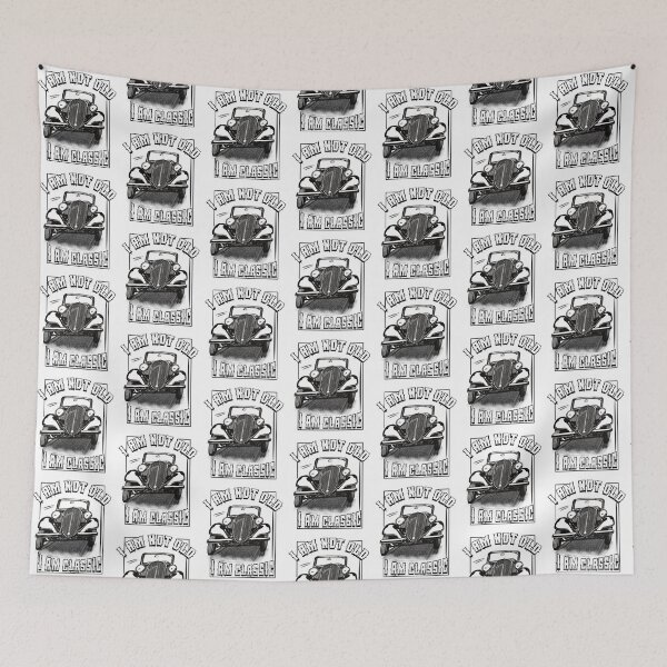 Item preview, i am not old i am classic,classic car designed and sold by ESAMSTORE.