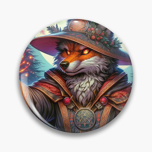 Item preview, Fiery Fox Wizard designed and sold by Zestpond.