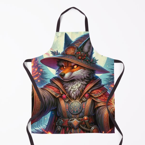 Item preview, Fiery Fox Wizard designed and sold by Zestpond.