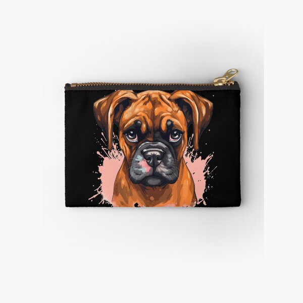 Item preview, Cute boxer dog breed puppy illustration designed and sold by NBSStore.
