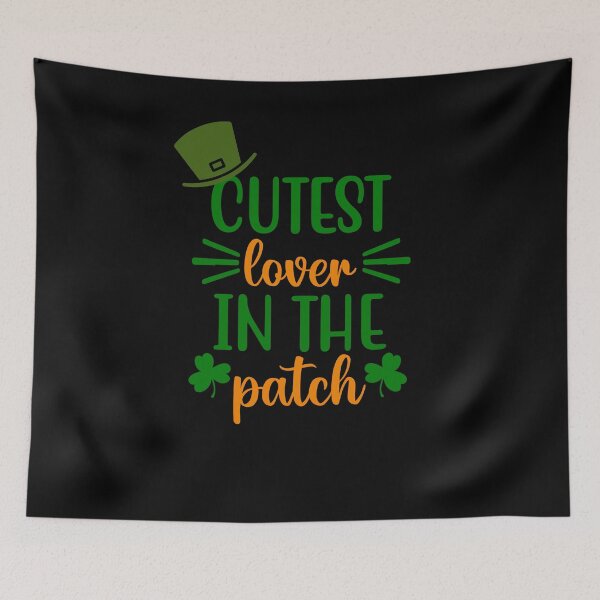 Item preview, Cutest Lover In The Patch Saint Patrick's Day Shamrock Clover designed and sold by Smix Pixels.