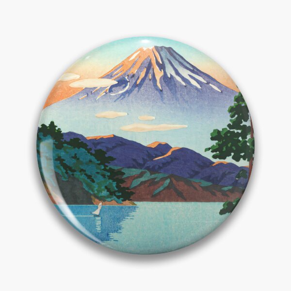 Item preview, Tsuchiya Koitsu - Lake Ashi in the Hakone Hills designed and sold by ArtExpression.