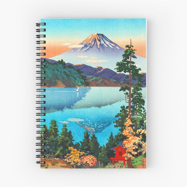 Item preview, Tsuchiya Koitsu - Lake Ashi in the Hakone Hills designed and sold by ArtExpression.