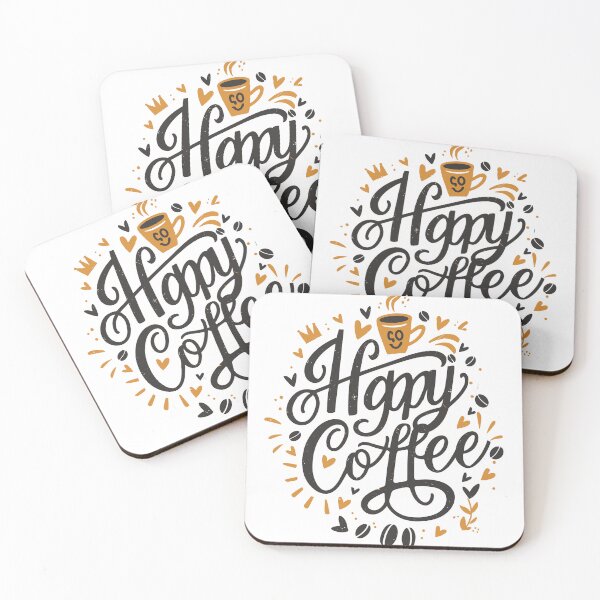 Item preview, Happy Coffee 2 designed and sold by HahaHandlesHub.