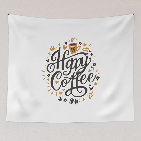 Item preview, Happy Coffee 2 designed and sold by HahaHandlesHub.
