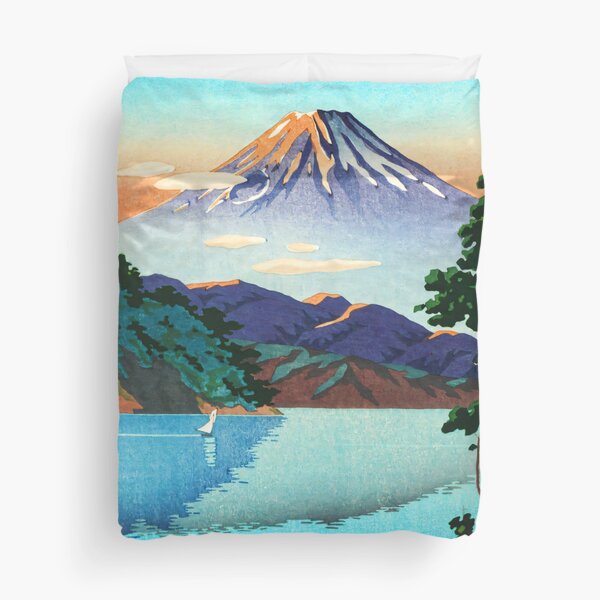 Item preview, Tsuchiya Koitsu - Lake Ashi in the Hakone Hills designed and sold by ArtExpression.