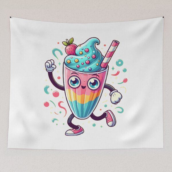Item preview, Dancing Food: dancing milkshake designed and sold by CreativeSparkzz.