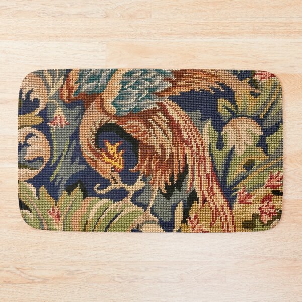 Item preview, Needlepoint embroidery of phoenix from Paris designed and sold by ricoflinn.