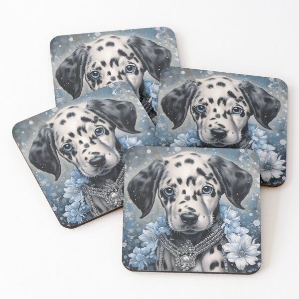 Item preview, Arctic Dalmatian Puppy designed and sold by Nocturne  Paws.