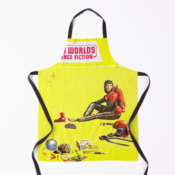Item preview, New Worlds Science Fiction Vintage Magazine Cover 1958 designed and sold by ArchimedesPrime.