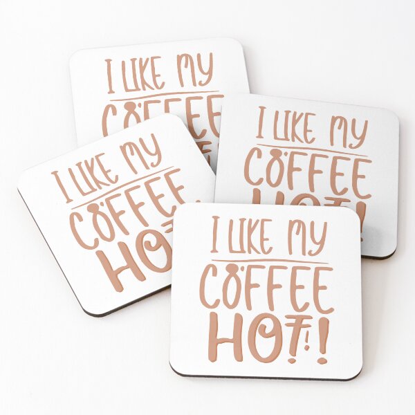 Item preview, I Like My Coffee Hot 3 designed and sold by HahaHandlesHub.
