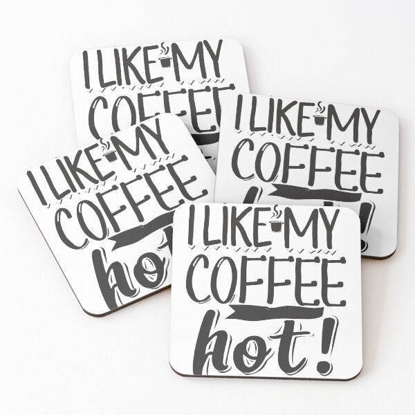 Item preview, I Like My Coffee Hot 2 designed and sold by HahaHandlesHub.